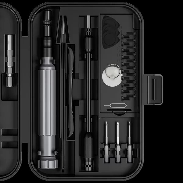 Set veglash Proove Fixer, 150 në 1, CRV, i zi