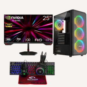 RTX 3050 6GB AMD RYZEN 5 5500 SSD 512GB RAM 16GB

DDR4

RAMPAGE CRIMSOM 25° FHD 200HZ